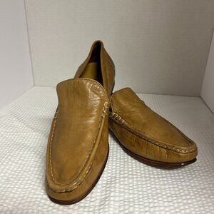 Cole Haan Collection Men’s Italian Leather Loafers | Brown Slip-On Dress Shoes